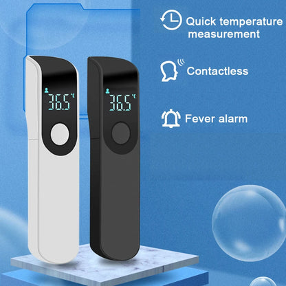 Digital IR Fever Thermometer & Mini Pulse Oximeter – Non-Contact Body Temperature & Blood Oxygen Monitor