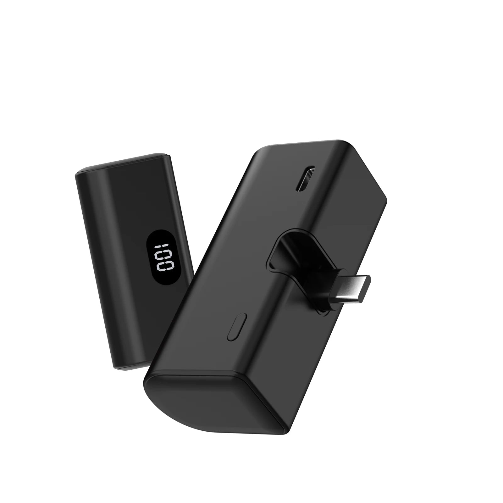 Everyday Tech 5000mAh Portable Power Bank with Built-In USB-C Connector & Foldable Design