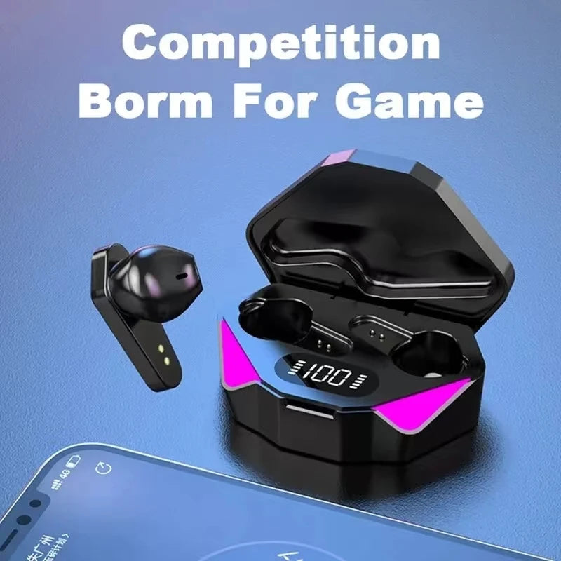 X15 TWS Wireless Gaming Earbuds – Bluetooth Headphones with ANC & Low-Latency Audio