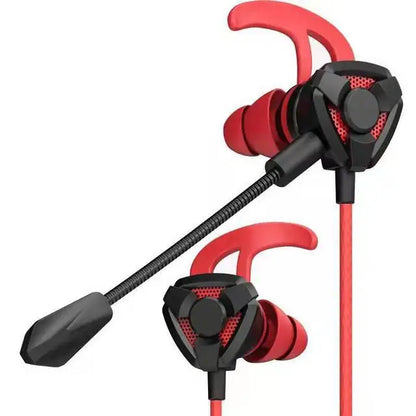 Wired Gaming Earbuds – In-Ear Headset with Microphone & Volume Control