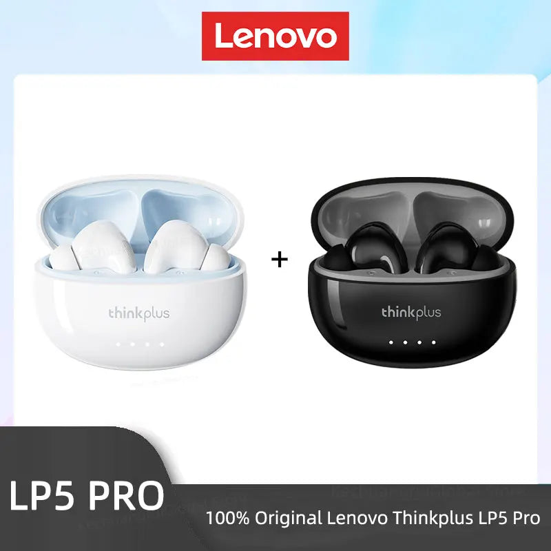 Lenovo LP5 Pro TWS Wireless Earbuds – Bluetooth 5.4 with ANC, HiFi Sound & Microphone