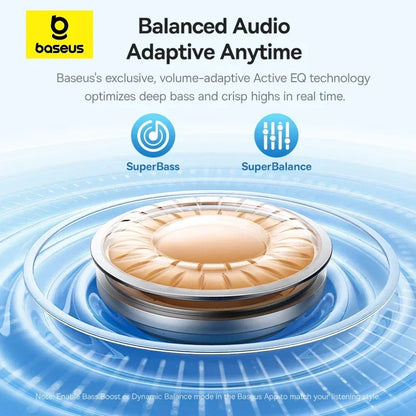 Baseus EP10 Pro ANC Earbuds – Bluetooth 6.0 Wireless Earphones with 50dB Adaptive ANC & LDAC