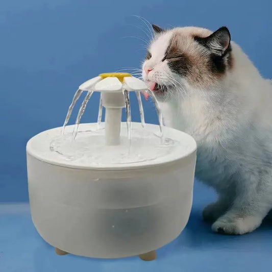 1200mL Automatic Pet Water Fountain – USB Electric Cat & Dog Drinker with Quiet Filtration