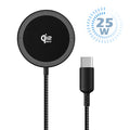 Everyday Tech 25W Magnetic Wireless Charger – Universal Fast Charging Dock for iPhone, AirPods & USB-C Devices