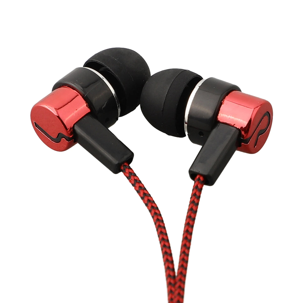 3.5mm Wired In-Ear Earbuds – Stereo Bass Earphones with Microphone & Noise Cancellation