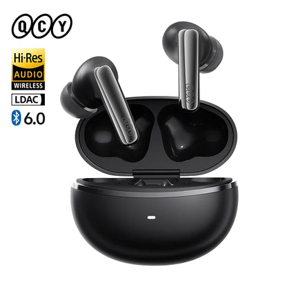 QCY MeloBuds N70 Wireless Earbuds – Adaptive ANC, Bluetooth 6.0, LDAC Hi-Res Audio & 50-Hour Battery