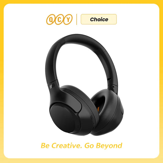 QCY H3 Wireless ANC Headphones – 43dB Hybrid Noise Cancellation, Hi-Res Audio & 60-Hour Battery