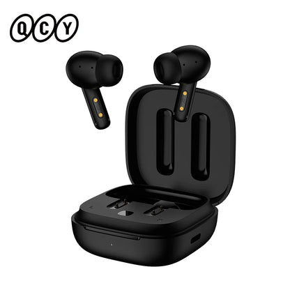 QCY T13 ANC Wireless Earbuds – Bluetooth 5.3 with 4-Mic ENC, Transparency Mode & 30-Hour Battery