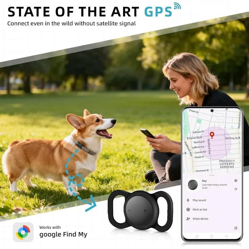Everyday Tech Smart Bluetooth GPS Tracker & Key Finder – Anti-Lost Locator Tag for Keys, Wallets, Bags & Luggage