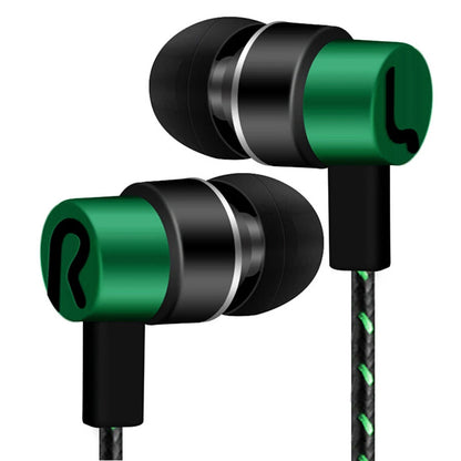 3.5mm Wired In-Ear Earbuds – Stereo Bass Earphones with Microphone & Noise Cancellation