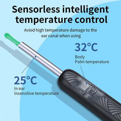 Wireless Ear Wax Cleaner with HD Camera – LED Otoscope & Ear Cleaning Tool