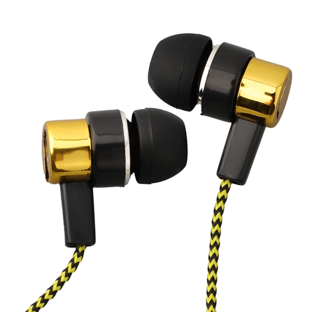 3.5mm Wired In-Ear Earbuds – Stereo Bass Earphones with Microphone & Noise Cancellation