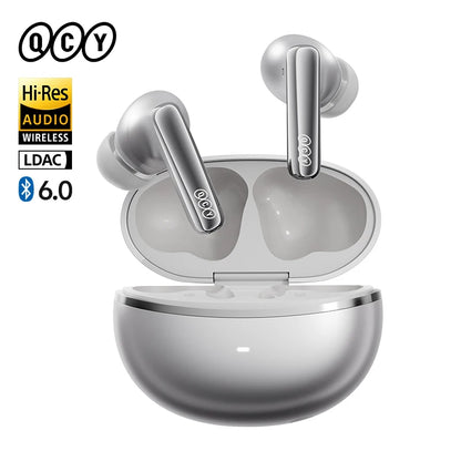 QCY MeloBuds N70 Wireless Earbuds – Adaptive ANC, Bluetooth 6.0, LDAC Hi-Res Audio & 50-Hour Battery