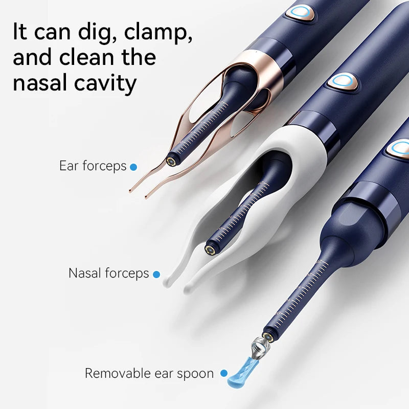 Smart Visual Ear Wax Cleaner with 800W HD Camera – Multi-Functional Ear Cleaning Tool