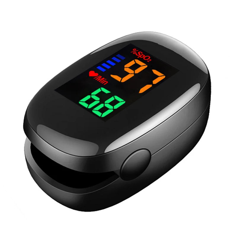 Digital IR Fever Thermometer & Mini Pulse Oximeter – Non-Contact Body Temperature & Blood Oxygen Monitor