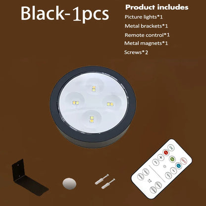 LED Picture Light – Dimmable Art & Painting Light with Remote Control
