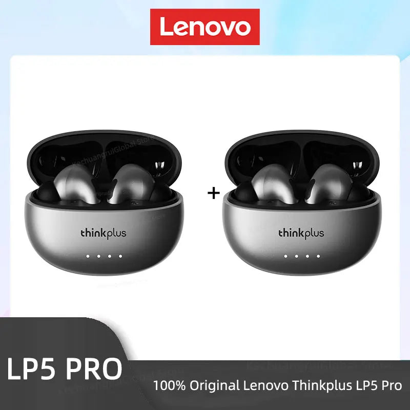 Lenovo LP5 Pro TWS Wireless Earbuds – Bluetooth 5.4 with ANC, HiFi Sound & Microphone