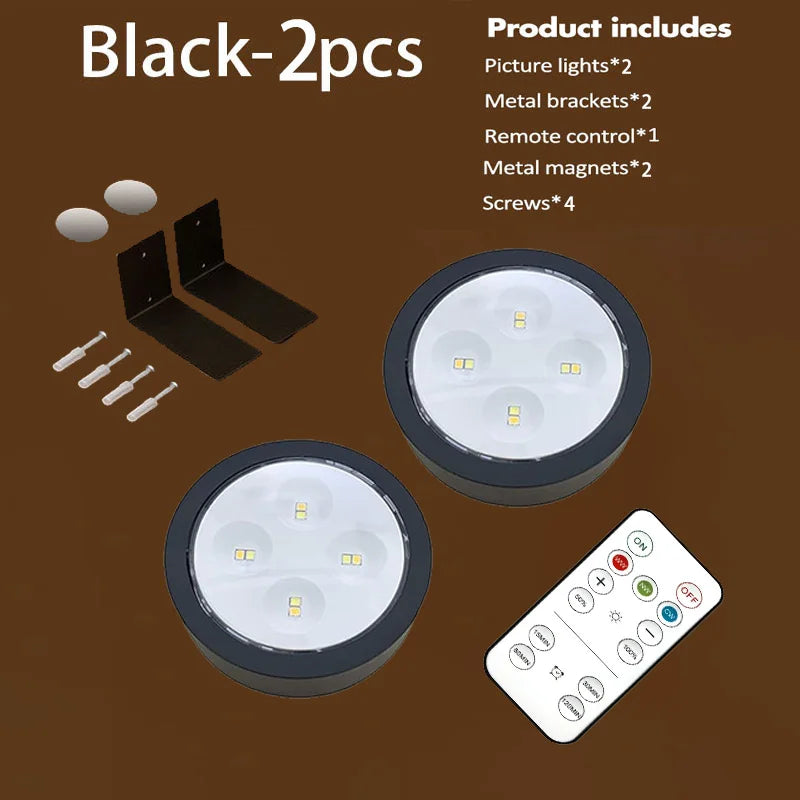 LED Picture Light – Dimmable Art & Painting Light with Remote Control